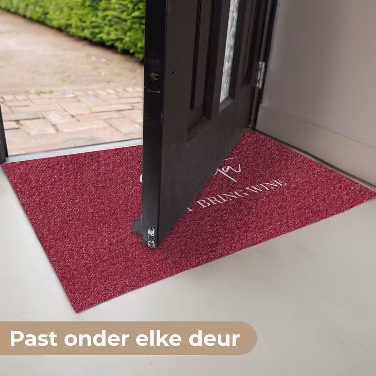 Deurmat - Santa - Wine - Rood - Kerst - Kerstman — 7