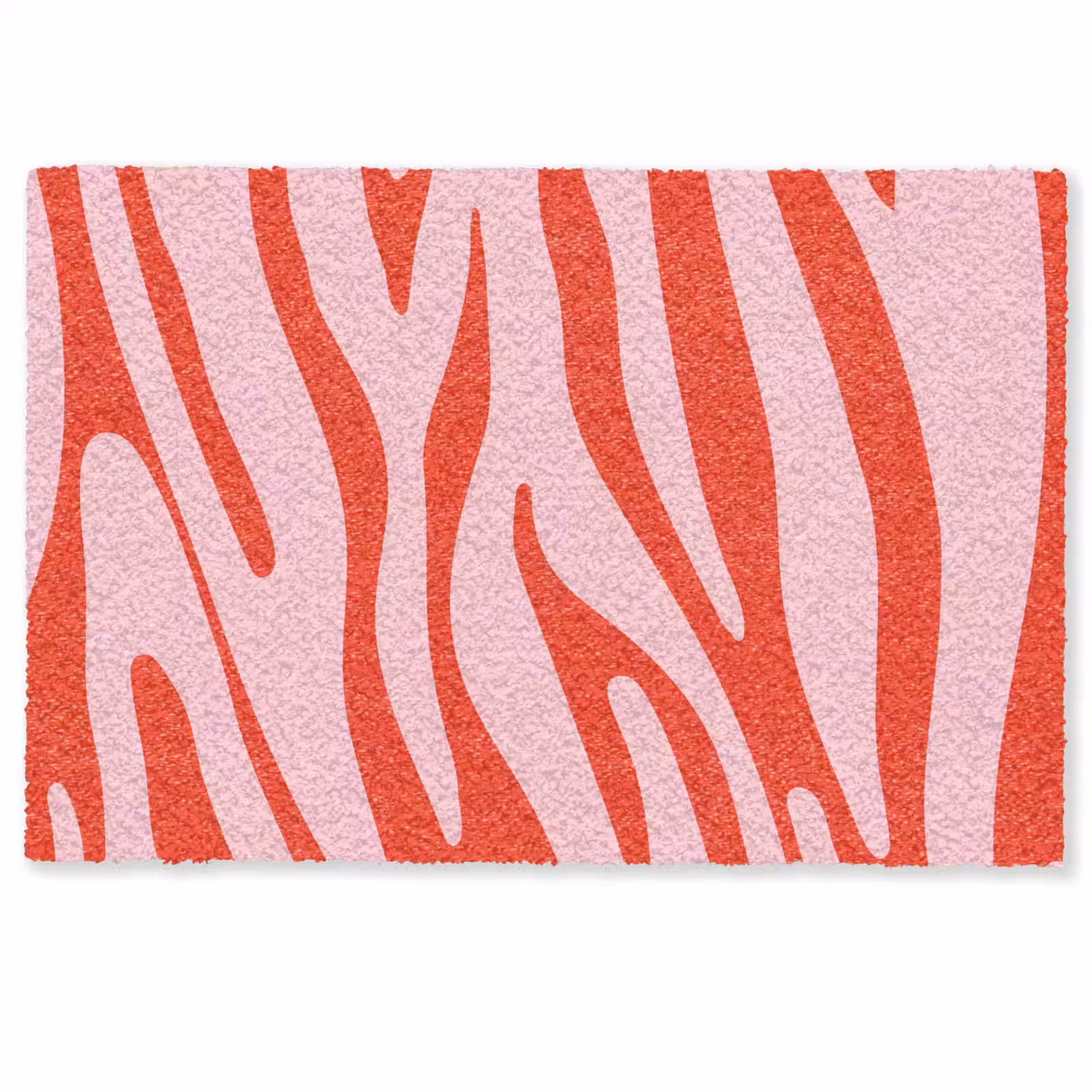 Deurmat - Zebraprint - Roze - Rood - Dierenprint — 1