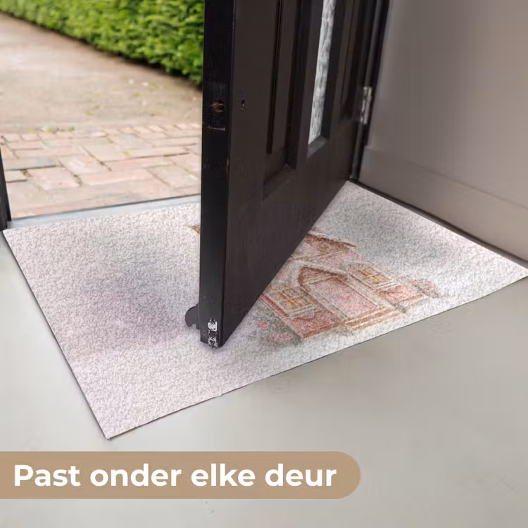 Deurmat - Huisje - Suiker - Pastel — 7