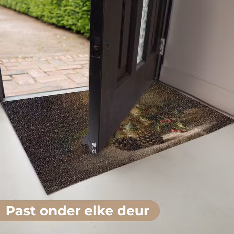 Deurmat - Kaarslicht - Kerst - Veelkleurig — 7