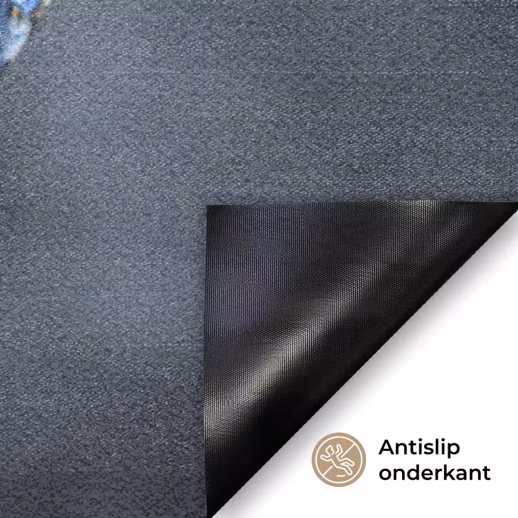 Deurmat - Kerstbal - Versierd - Blauw — 6