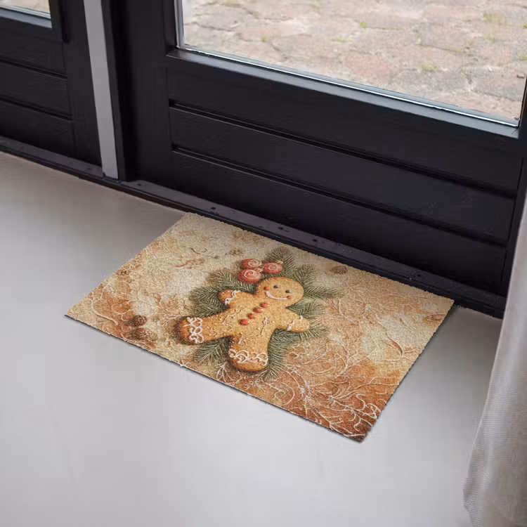 Deurmat - Kerstmis - Koekje - Poppetje - Speculaas — 2