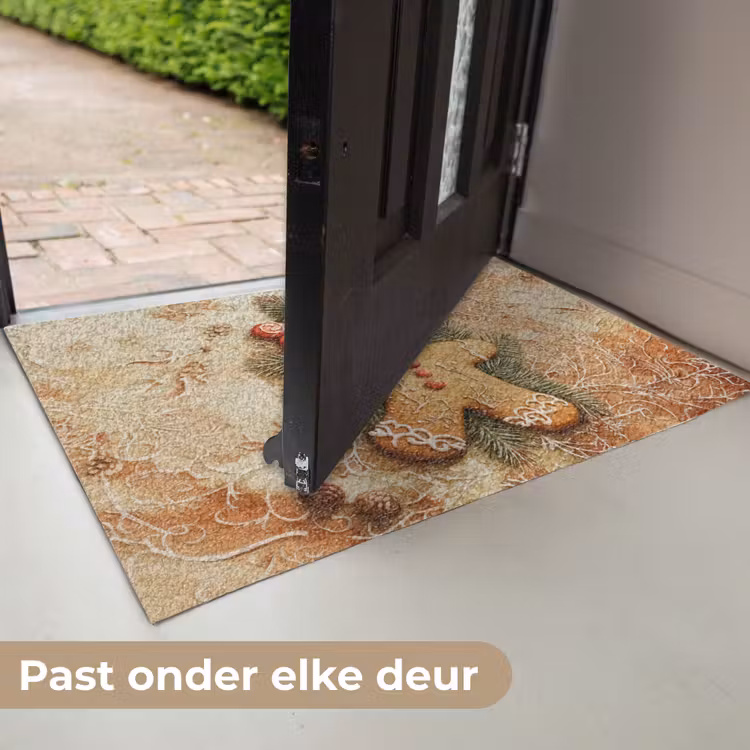 Deurmat - Kerstmis - Koekje - Poppetje - Speculaas — 7
