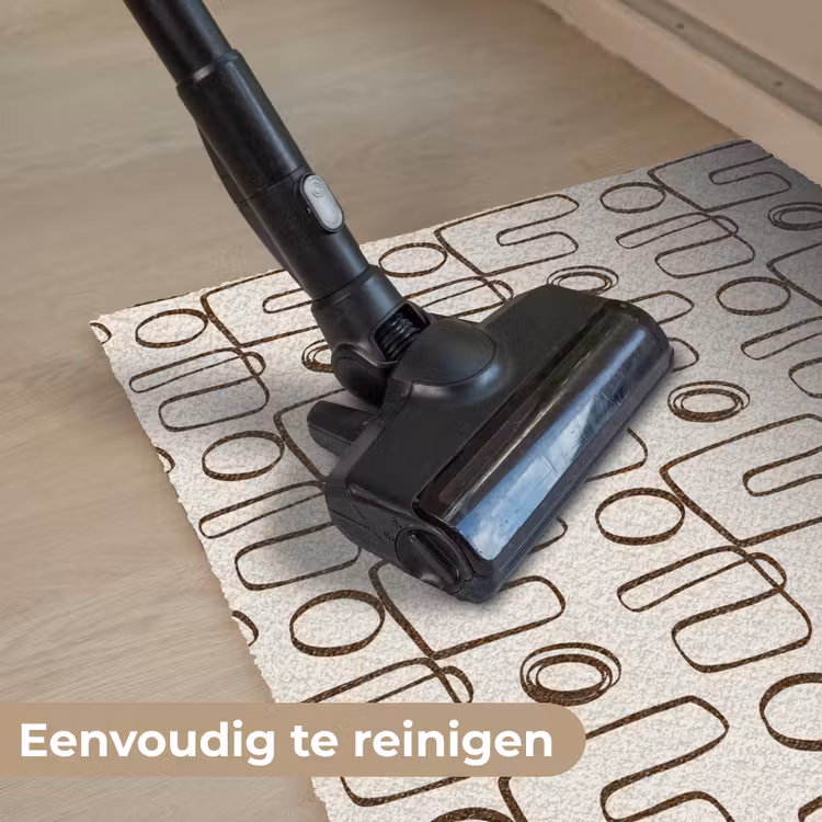 Deurmat - Lijnen - Beige - Patroon - Donkerbruin — 9