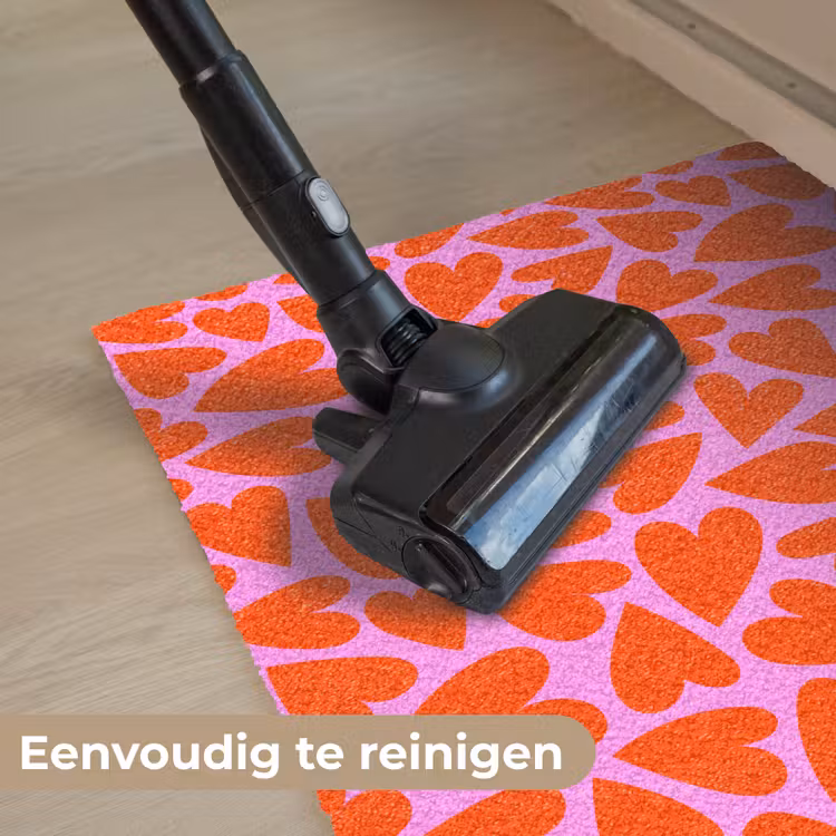 Deurmat - Valentijn - Patroon - Roze - Rood — 9