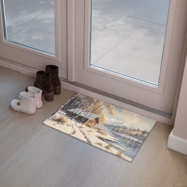 Deurmat - Winter - Sneeuw - Huis - Natuur — 8