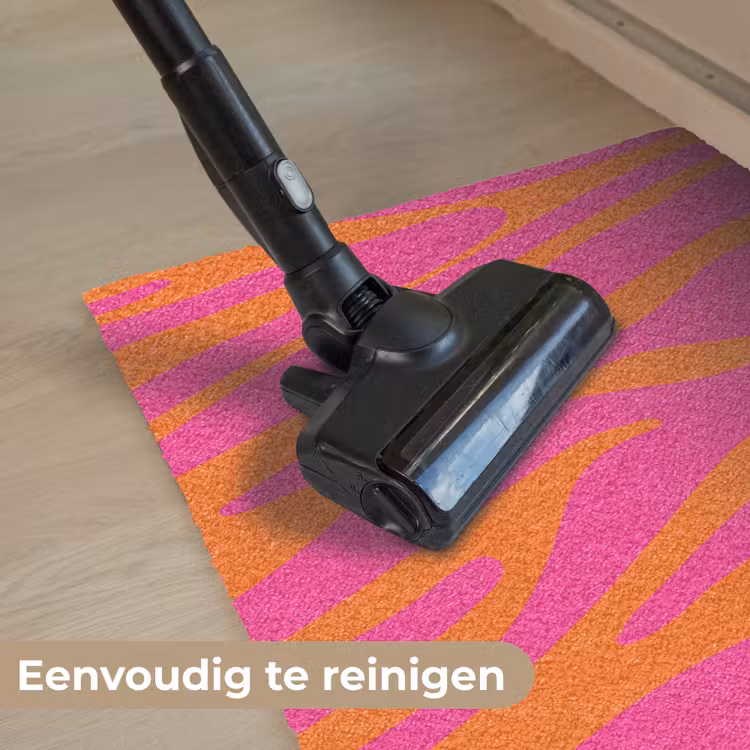 Deurmat - Zebraprint - Roze - Oranje - Dierenprint — 9