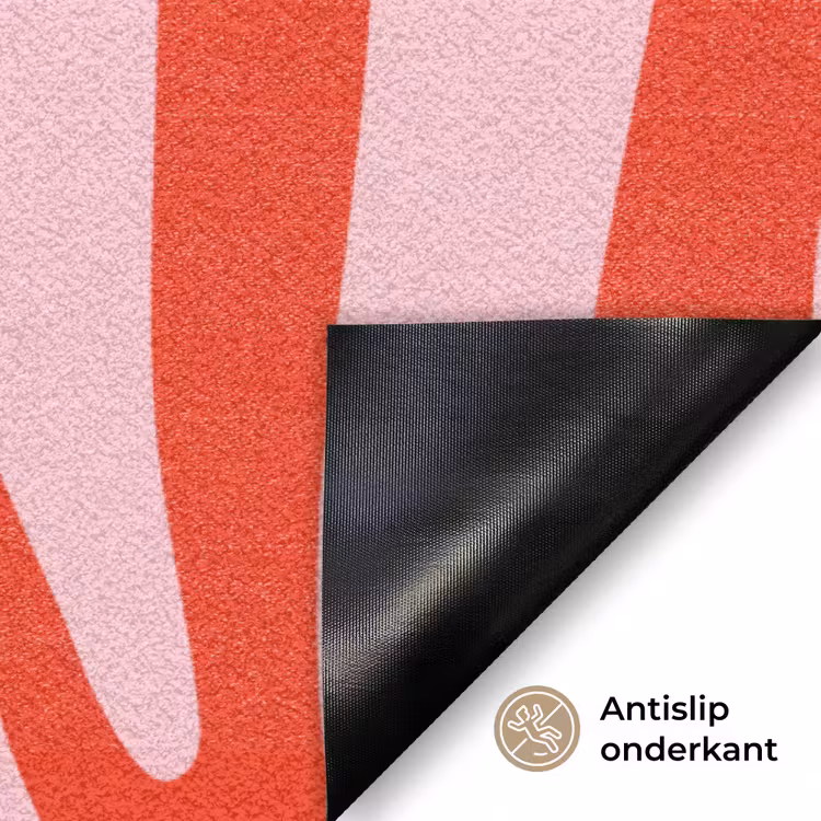Deurmat - Zebraprint - Roze - Rood - Dierenprint — 6