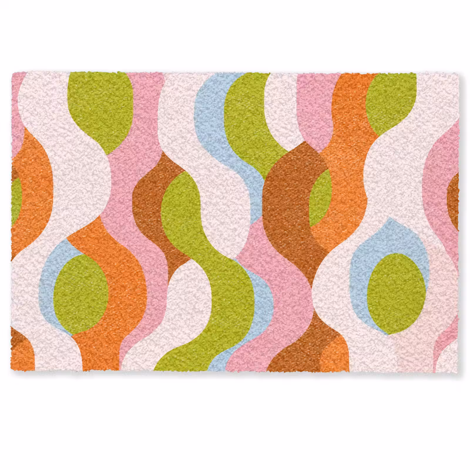 Deurmat - Abstract - Vormen - Roze — 1