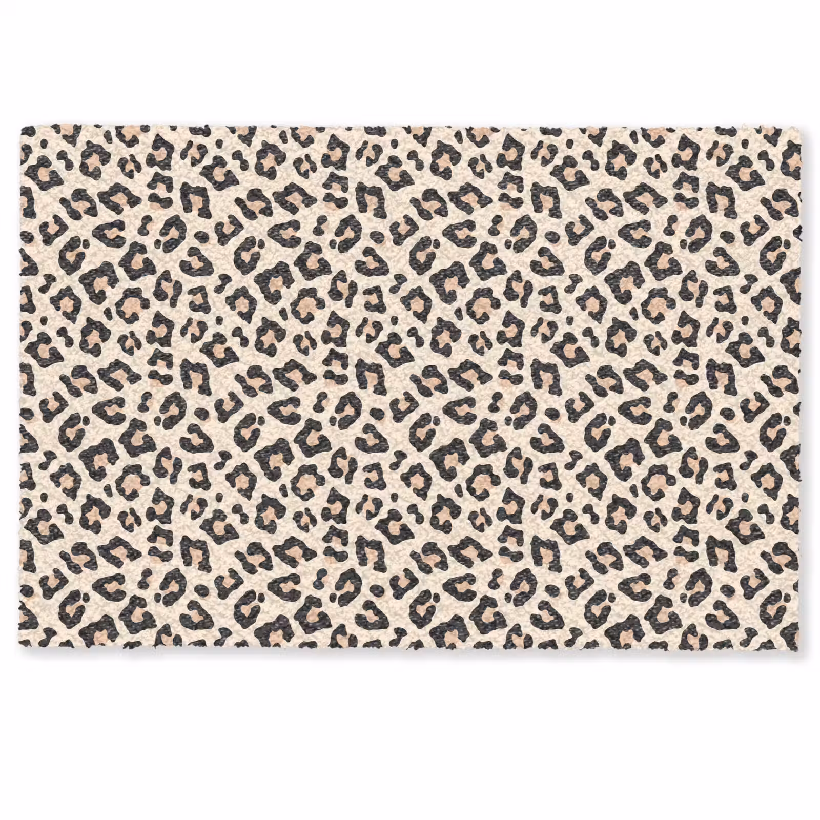 Deurmat - Panterprint - Patroon - Bruin — 1