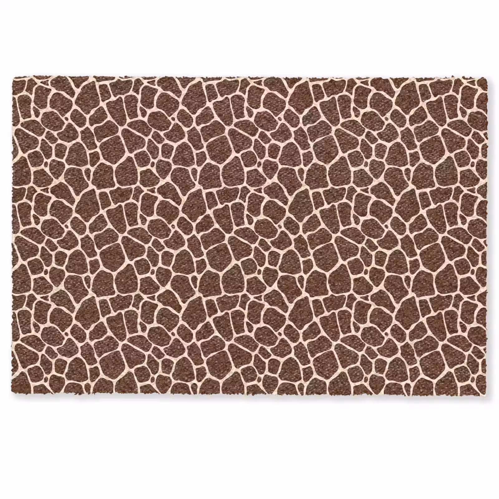 Deurmat - Patroon - Giraf - Bruin — 1