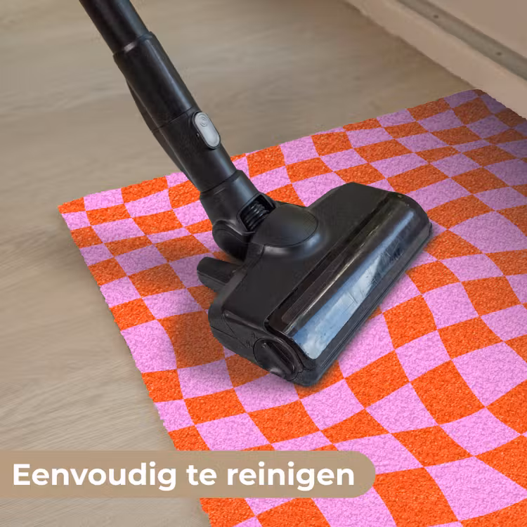 Deurmat - Blokken - Roze - Rood - Patroon — 9