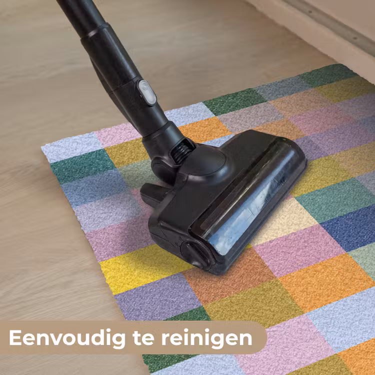 Deurmat - Blokken - Vierkant - Patroon - Gekleurd — 9