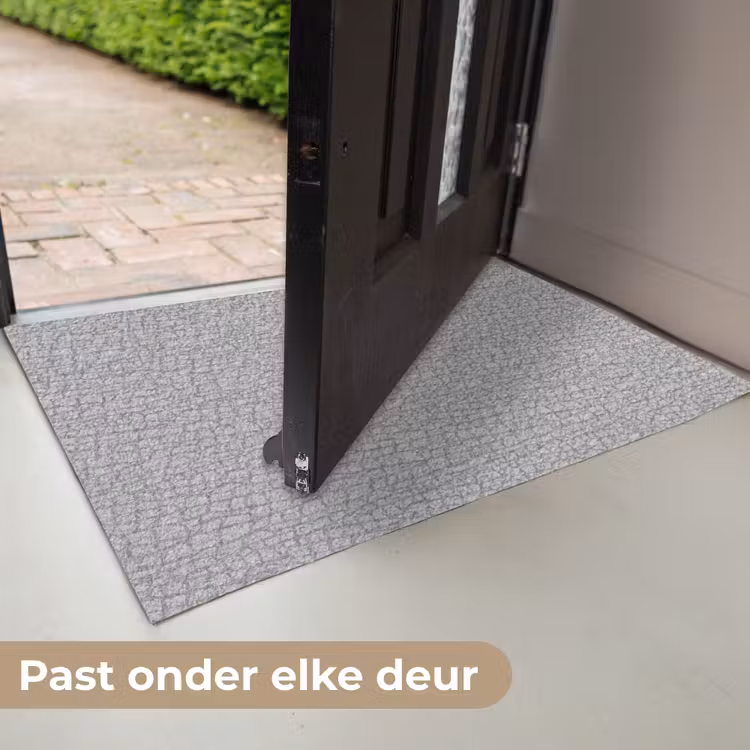 Deurmat - Grijs - Reptiel - Dier - Patroon — 7