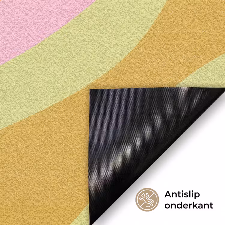 Deurmat - Lijnen - Pasteltinten - Golvend — 6