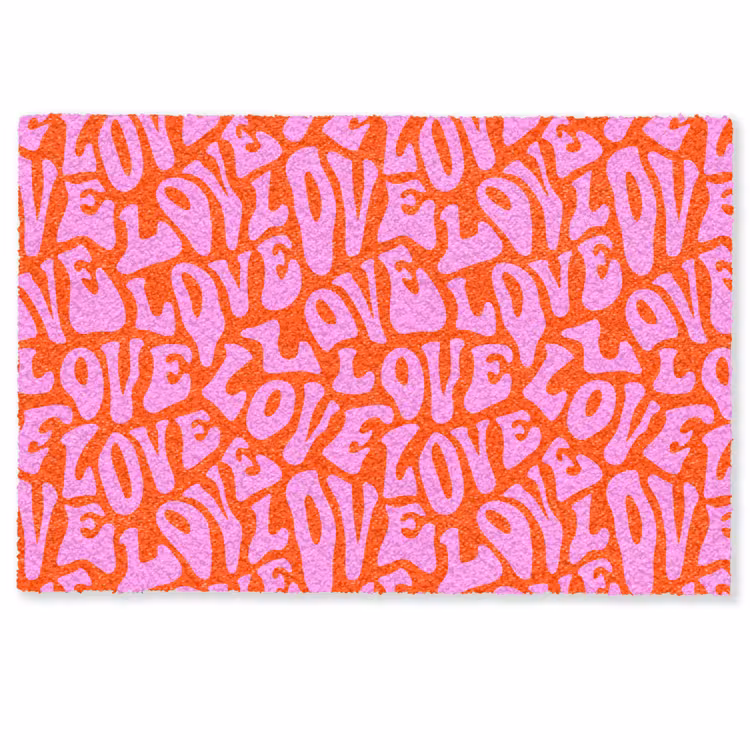 Deurmat - Love - Roze - Valentijn - Rood — 1