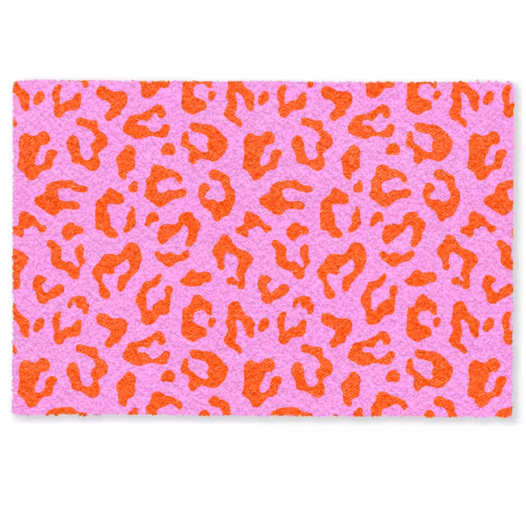 Deurmat - Panter - Rood - Roze — 1