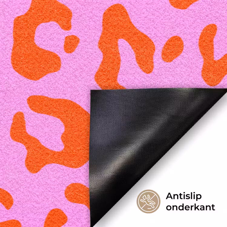 Deurmat - Panter - Rood - Roze — 6