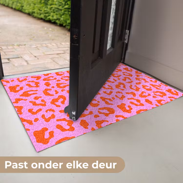 Deurmat - Panter - Rood - Roze — 7