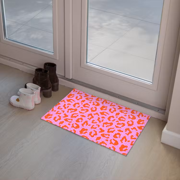 Deurmat - Panter - Rood - Roze — 8
