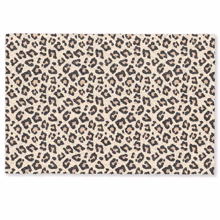 Deurmat - Panterprint - Patroon - Bruin — 1