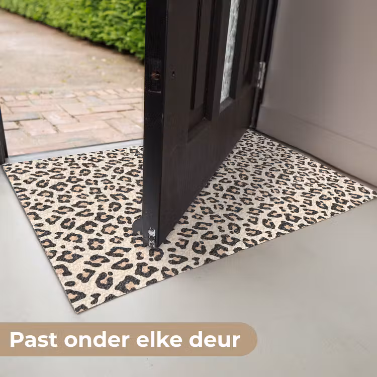 Deurmat - Panterprint - Patroon - Bruin — 7