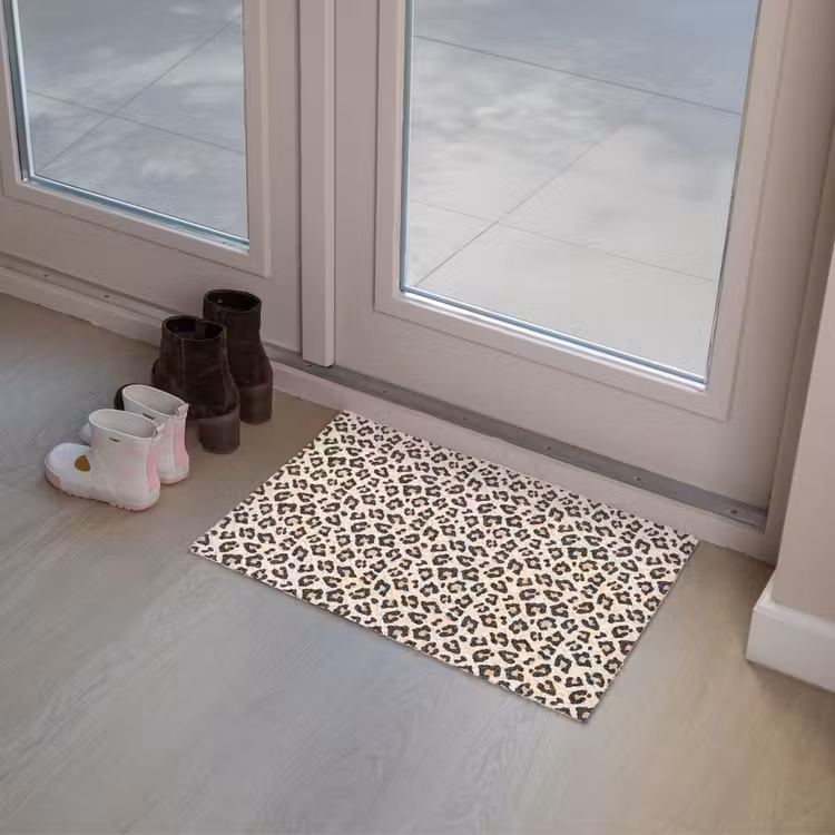 Deurmat - Panterprint - Patroon - Bruin — 8