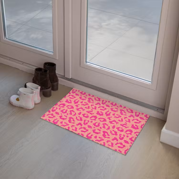 Deurmat - Panterprint - Roze - Dierenprint - Minimalistisch — 8
