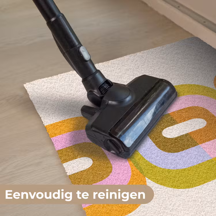 Deurmat - Stapel - Vormen - Geblokt - Oranje — 9