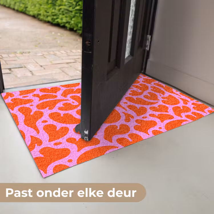 Deurmat - Valentijn - Harten - Roze - Rood — 7