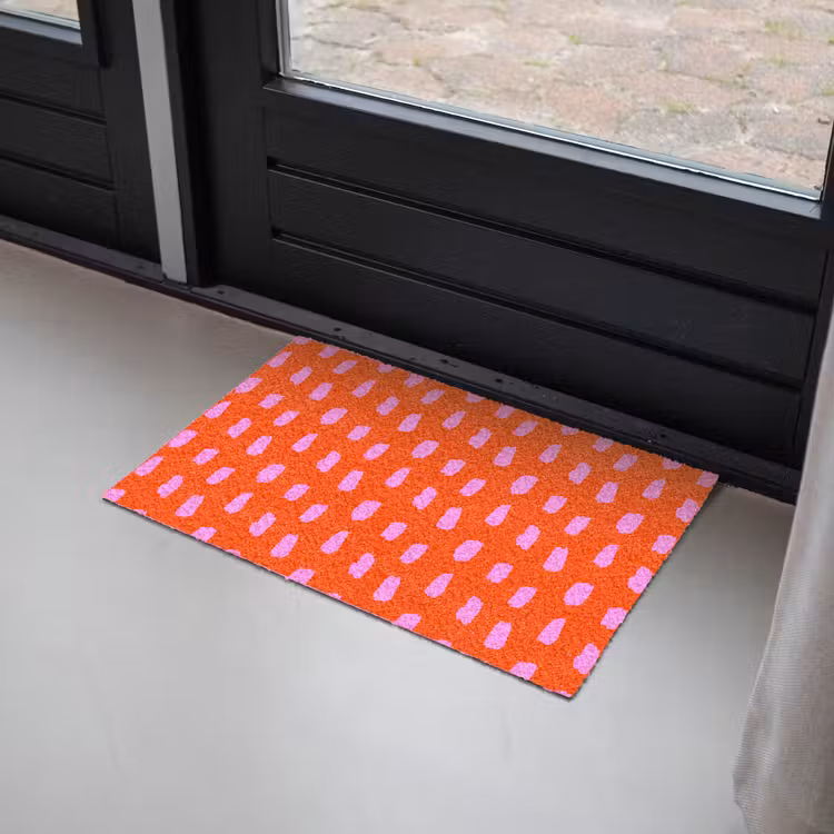 Deurmat - Verf - Roze - Rood — 2