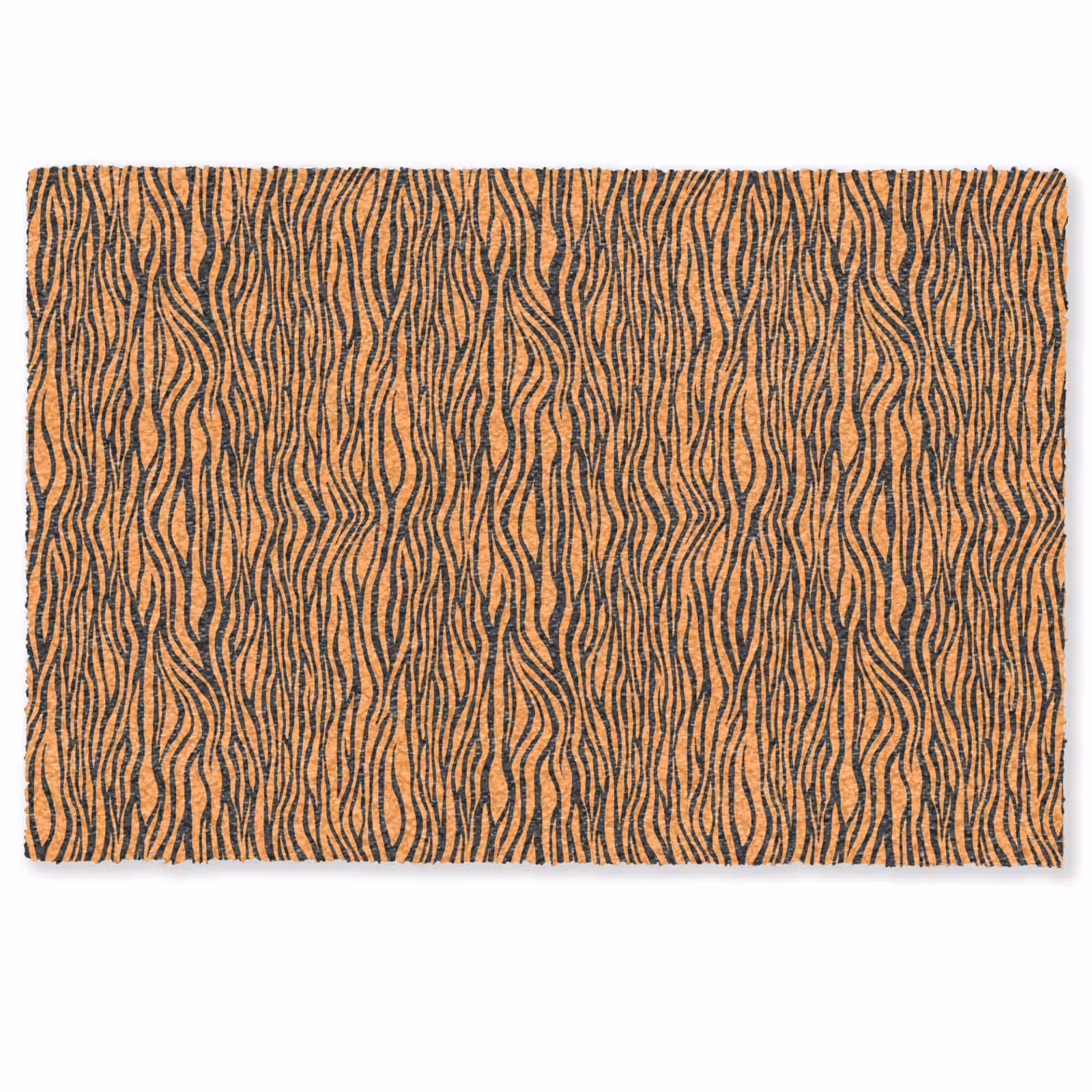 Deurmat - Tijger - Oranje - Patroon - Strepen — 1