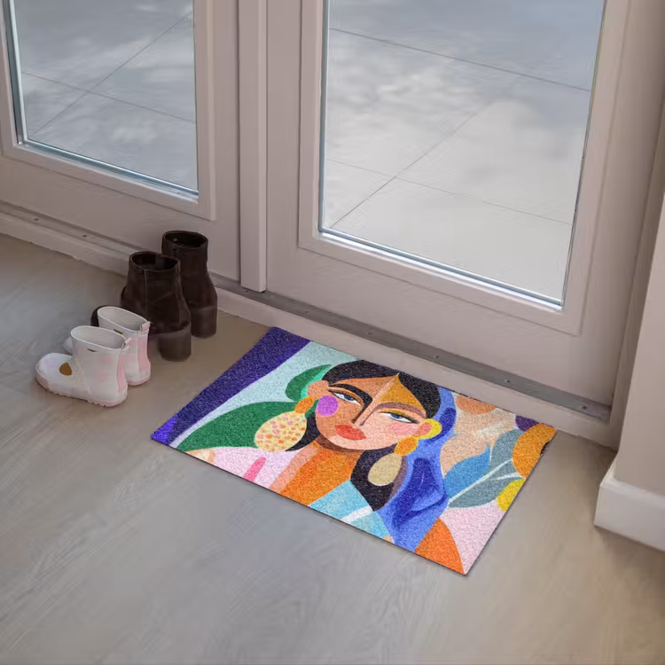Deurmat - Portret - Vrouw - Modern — 8