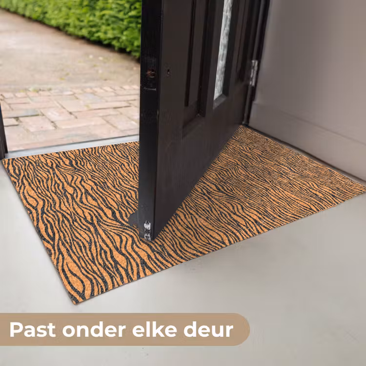 Deurmat - Tijger - Oranje - Patroon - Strepen — 7