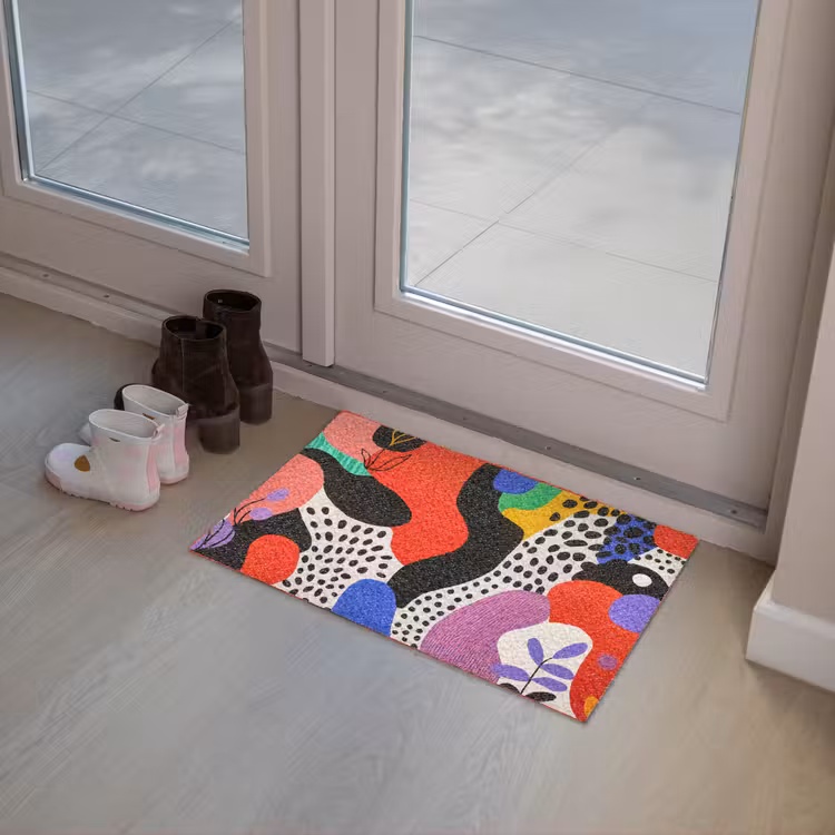 Deurmat - Abstract - Vormen - Kleuren - Stippen — 8