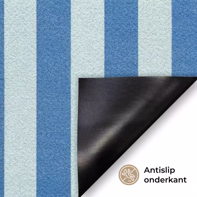 Deurmat - Illustratie - Bessen - Blauw - Strepen — 6