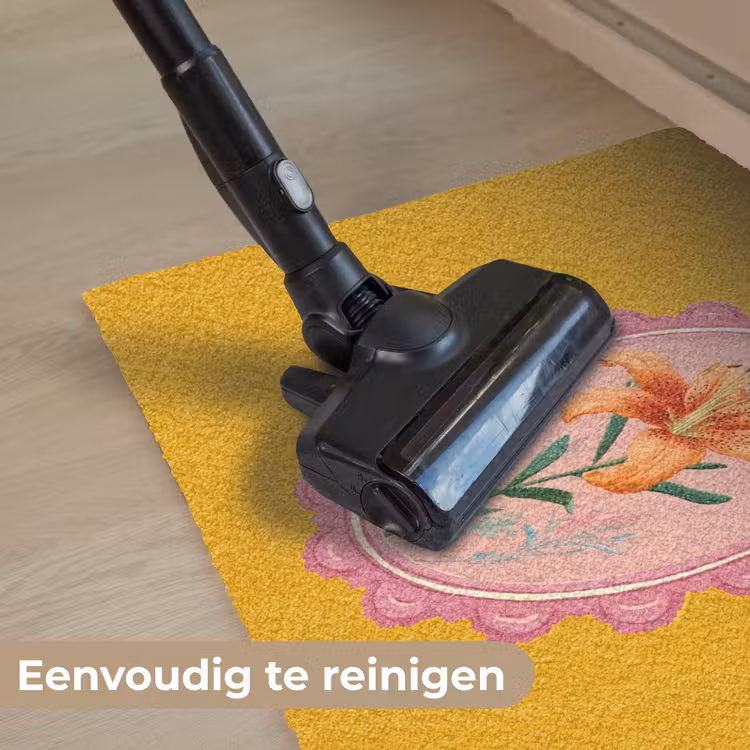 Deurmat - Lelie - Oranje - Lijst - Ovaal — 9