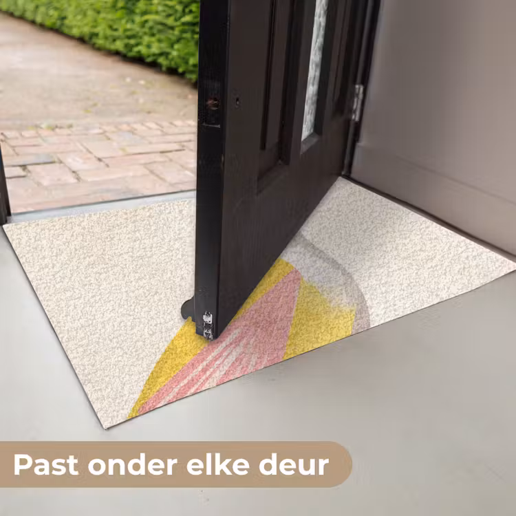 Deurmat - Vogel - Minimalistisch - Geel — 7