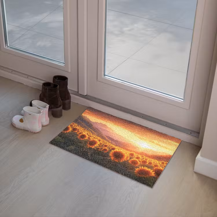 Deurmat - Zonnebloemen - Zonsondergang - Landschap — 8