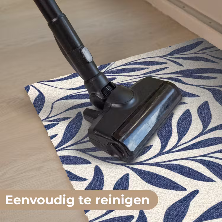 Deurmat - Bladeren - Klimop - Donkerblauw — 9