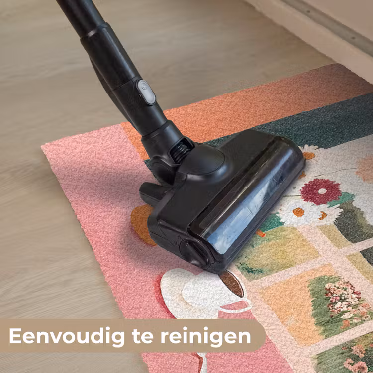 Deurmat - Bloemen - Koffie - Raam — 9