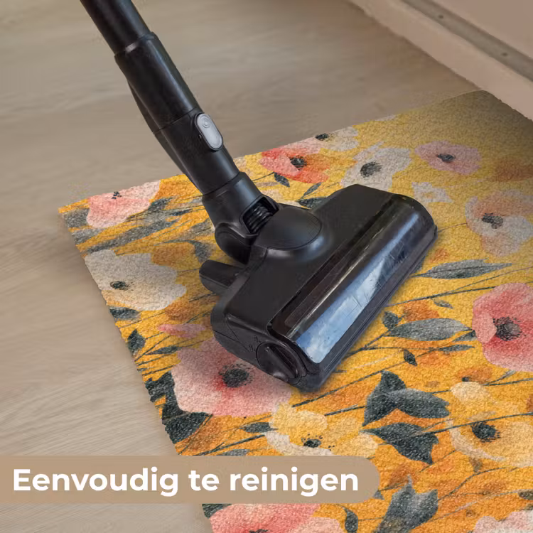 Deurmat - Bloemen - Veld - Geel — 9