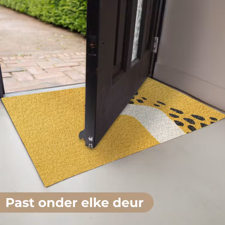 Deurmat - Cheetah - Illustratie - Geel — 7