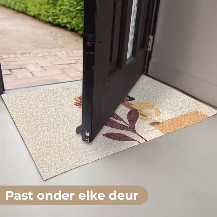 Deurmat - Vrouw - Minimalistisch - Bloem — 7