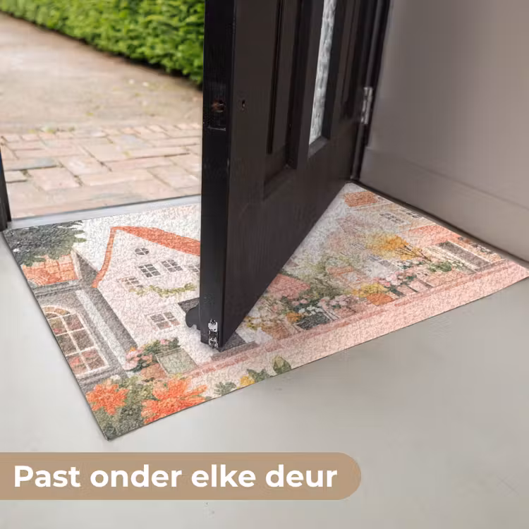 Deurmat - Bloemen - Huizen - Dorp — 7