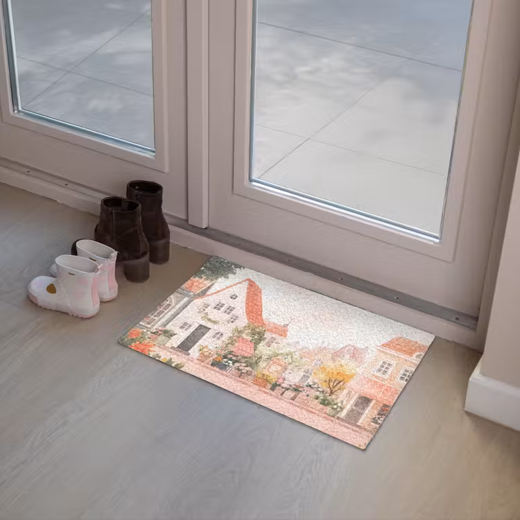 Deurmat - Bloemen - Huizen - Dorp — 8