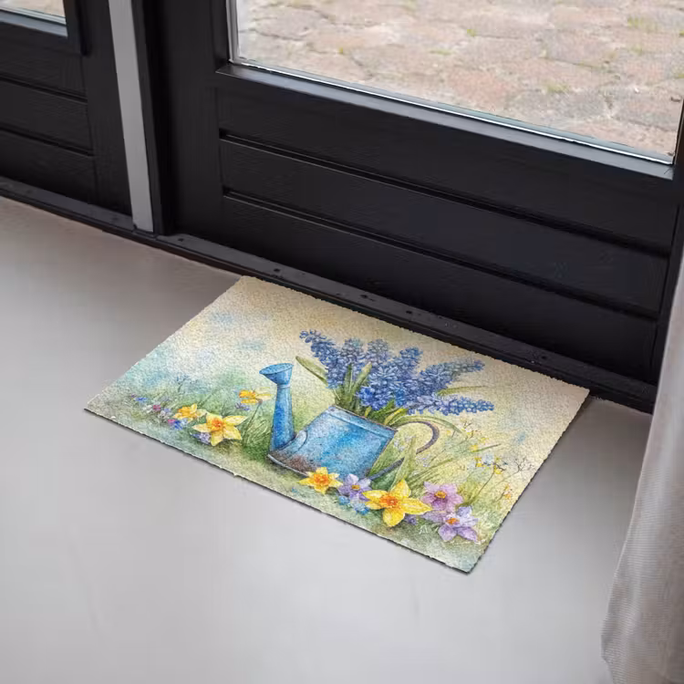Deurmat - Gieter - Lavendel - Bloesems — 2