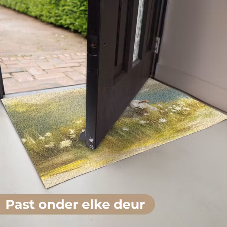 Deurmat - Schaap - Weide - Groen — 7