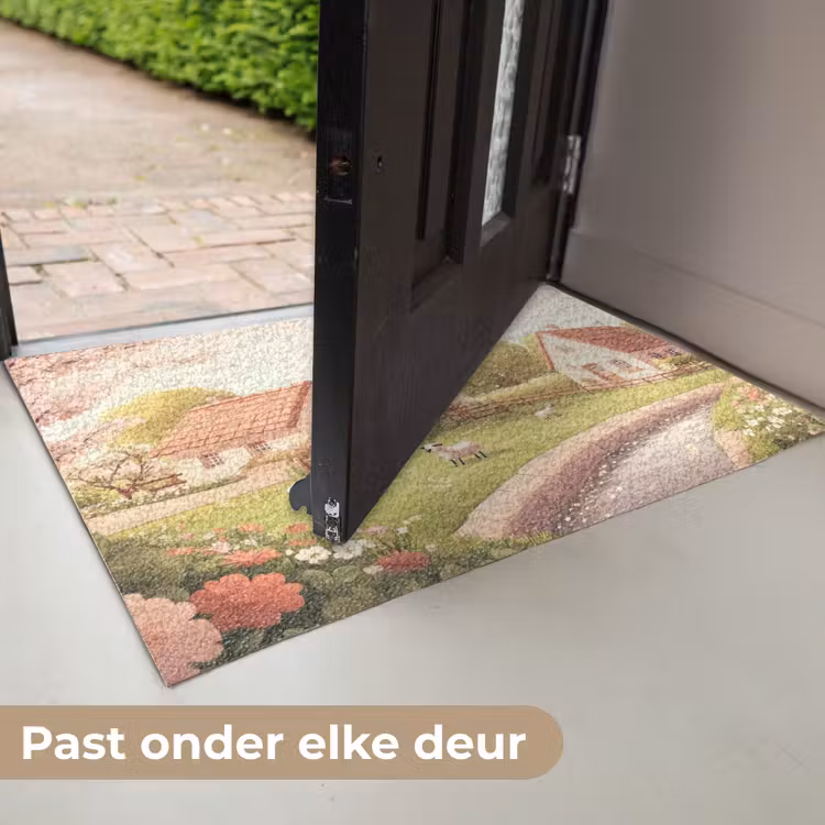 Deurmat - Schapen - Huisje - Platteland — 7