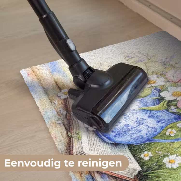 Deurmat - Vaas - Delftsblauw - Madeliefjes — 9